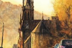 CHURCH-STREET-WATERCOLOR-29X21-MOUNTED-800