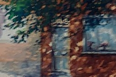 DAPPLED LIGHT 22 X 18 - WATERCOLOR - $300