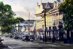 DUVAL-STREET-SCENE-18x22-WATERCOLOR-400