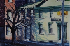 EAST STREET - 18 X 22 - WATERCOLOR - $400