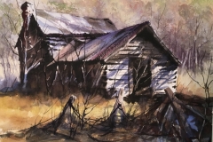 OLD-CABIN-18-X-22-WATERCOLOR-400