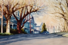 STREAKS OF LIGHT - 22 X 29 - WATERCOLOR - $300