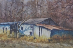 THE SHACK - 18 X 22 - WATERCOLOR - $450