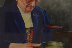 SISTER ERIC MARIE - 36 X 29 - WATERCOLOR - SOLD