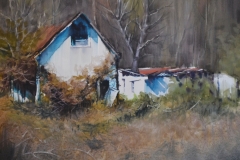 CAROLINA BARN - 33 X 29 - WATERCOLOR - $500