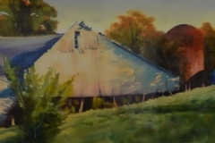 ROSEDALE BARN - 18 X 22 - WATERCOLOR - $400