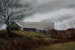 WINDY - 18 X 22 - WATERCOLOR - $300