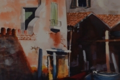 VENICE #6 - 22 X 18 - WATERCOLOR - $300