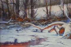 BURDICK #2 - 22 X 29 - WATERCOLOR - $500