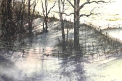 EARLY-SPRING-22X29-WATERCOLOR-CRADLE-BOARD-800.00