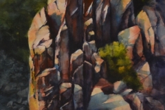 SAN JACINTO MOUNTAIN #3 - 29 X 22 - WATERCOLOR - $400