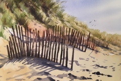 SHORE-FENCING-18-X-22-WATERCOLOR-400