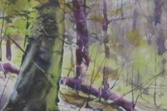 SPRINGTIME - 29 X 22 - WATERCOLOR - $400
