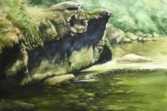 GREEN-GLOW-WATERCOLOR-21X29-MOUNTED700