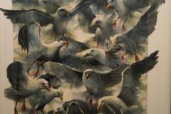 A-SQUABBLE-OF-GULLS-WATERCOLOR-36x29-700.00
