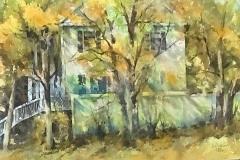 GAYDOS-HOUSE-14x21-MOUNTED-WATERCOLOR-350