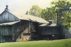 SUMMER-LIGHT-WATERCOLOR-22X29-MOUNTED-500.00
