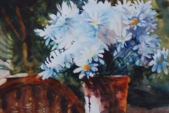 DAISY ARRANGEMENT - 22 X 29 - WATERCOLOR - $400