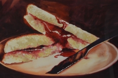 JELLY - 27 X 37 - WATERCOLOR - $700