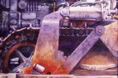 CAT PARTS #2 - 29 X 36 - WATERCOLOR - $900